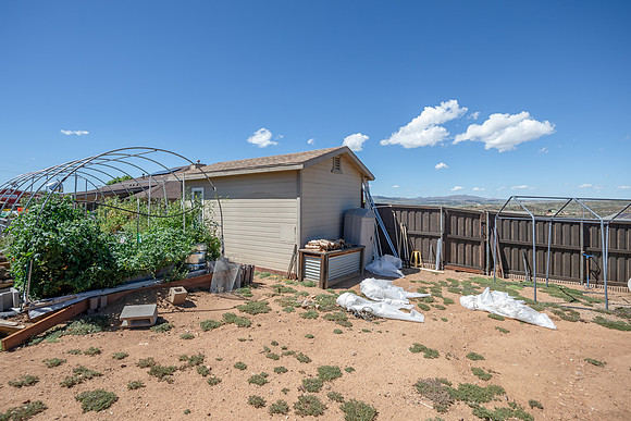 Back of casita