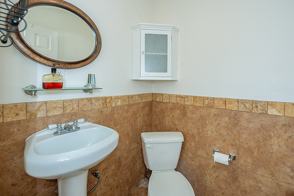 inside of casita bathroom