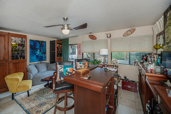 1 (58) room off kitchen or az room with sliding glass door