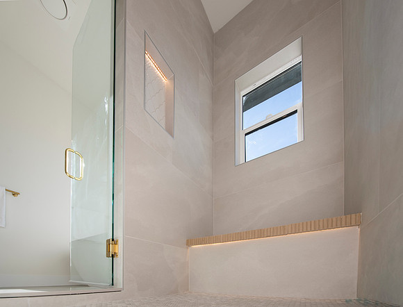 lighting in shower