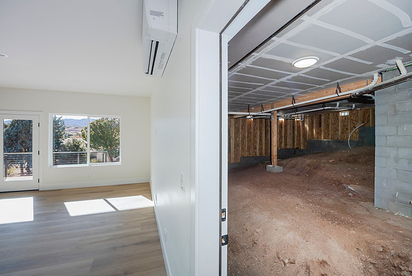 door to under house -storage