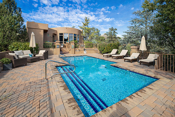staged pool