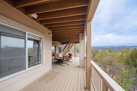 walk out deck downstairs