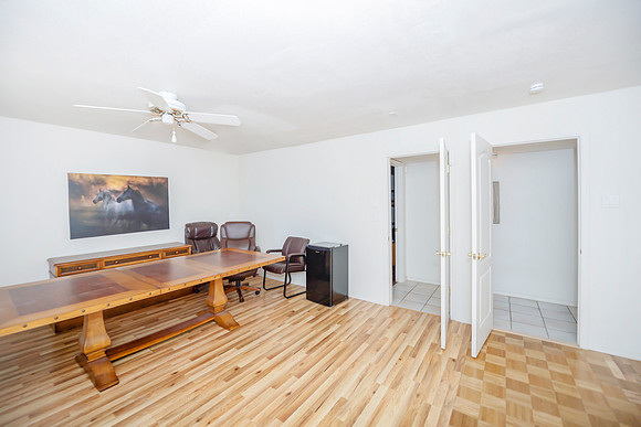 downstairs game room