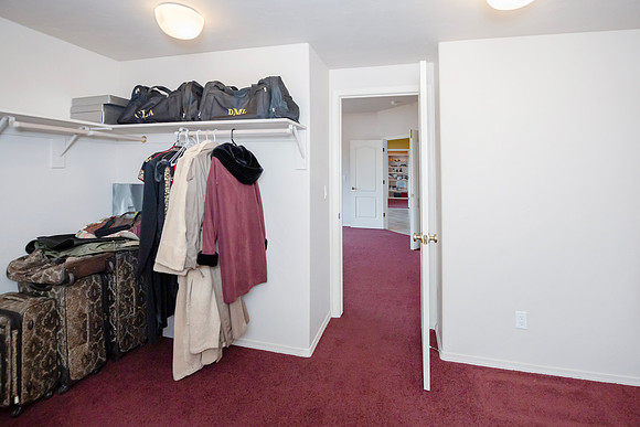 downstairs bedroom closet