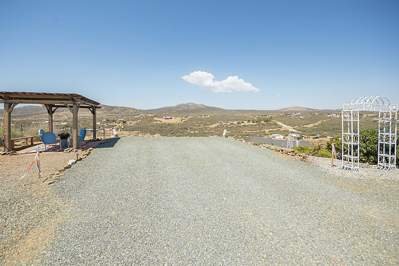 marked garage area