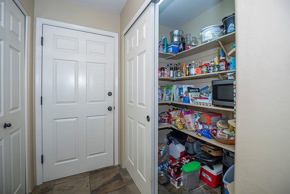 Pantry off kitchen 51