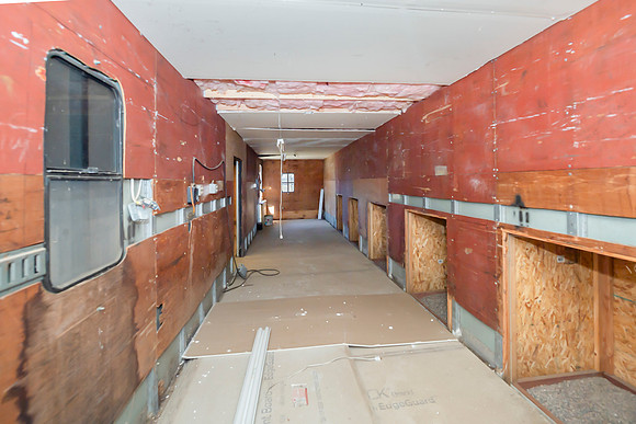 inside of outbuilding