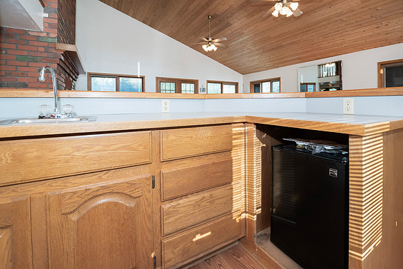 bar in living room